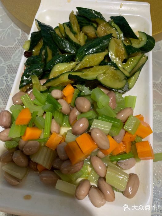 长岛饺子馆凉菜拼盘图片