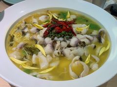 椒麻鱼片-吕氏疙瘩汤·海鲜新鲁菜(凯德mall新都心店)