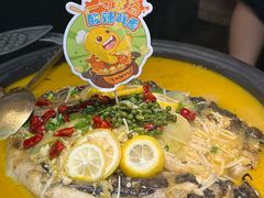 -探鱼·鲜青椒爽麻烤鱼(苏宁广场店)