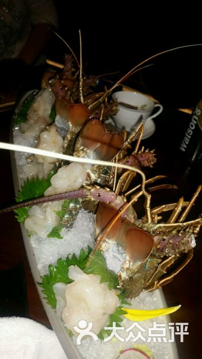 万岛日本料理铁板烧(锦江店)小青龙刺身图片 - 第15783张