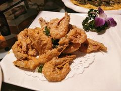 咸蛋黄焗虾-鑫阿强海鲜大排档·老厦门特色菜(中山路店)