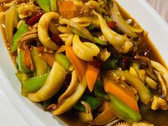 爆烧鱿鱼-阿杰臻选海鲜饭店(普陀山店)