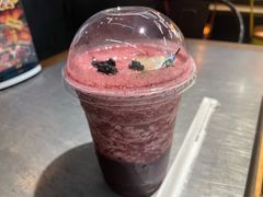 嚣张桑葚桶冰沙-探鱼·鲜青椒爽麻烤鱼(正佳广场店)