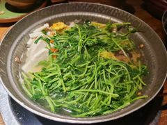 黑猪灼泉水时蔬-吃饭皇帝大土家民族菜(正大广场店)