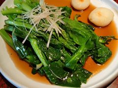 油淋脆菜心-绿茶餐厅(蓝色港湾店)