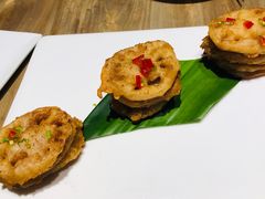椒盐藕夹-枣子树·素食餐厅(普陀山店)