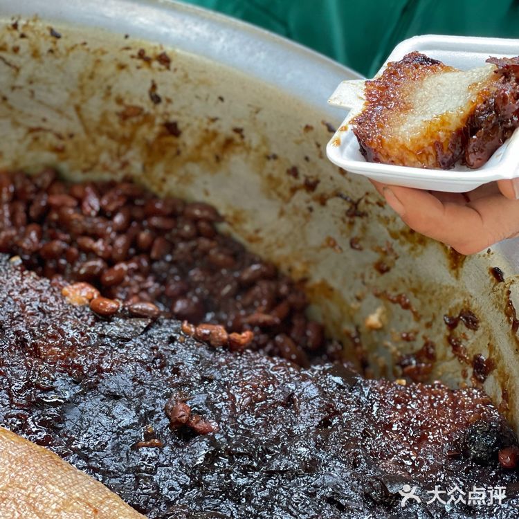 非常好吃的一家甑糕摊儿