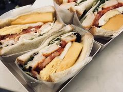 香芒蟹棒三文治-蔬士沙拉·轻食·减脂餐(斗门店)