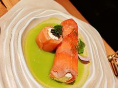 牛油果挪威三文鱼配鱼子酱-格鲁·秀色Georgia’s Feast