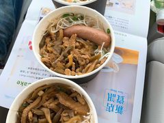 榨菜肉絲湯米粉-美心mx餐厅(友邦香港大楼店)