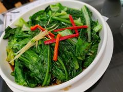 白灼油麦菜-文记壹心鸡(宝华路店)