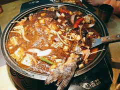 -吞鱼兽麻辣烤鱼(万达店)