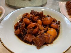 墨鱼仔红烧肉-天桥饭店·特色海鲜(金山嘴渔村店)