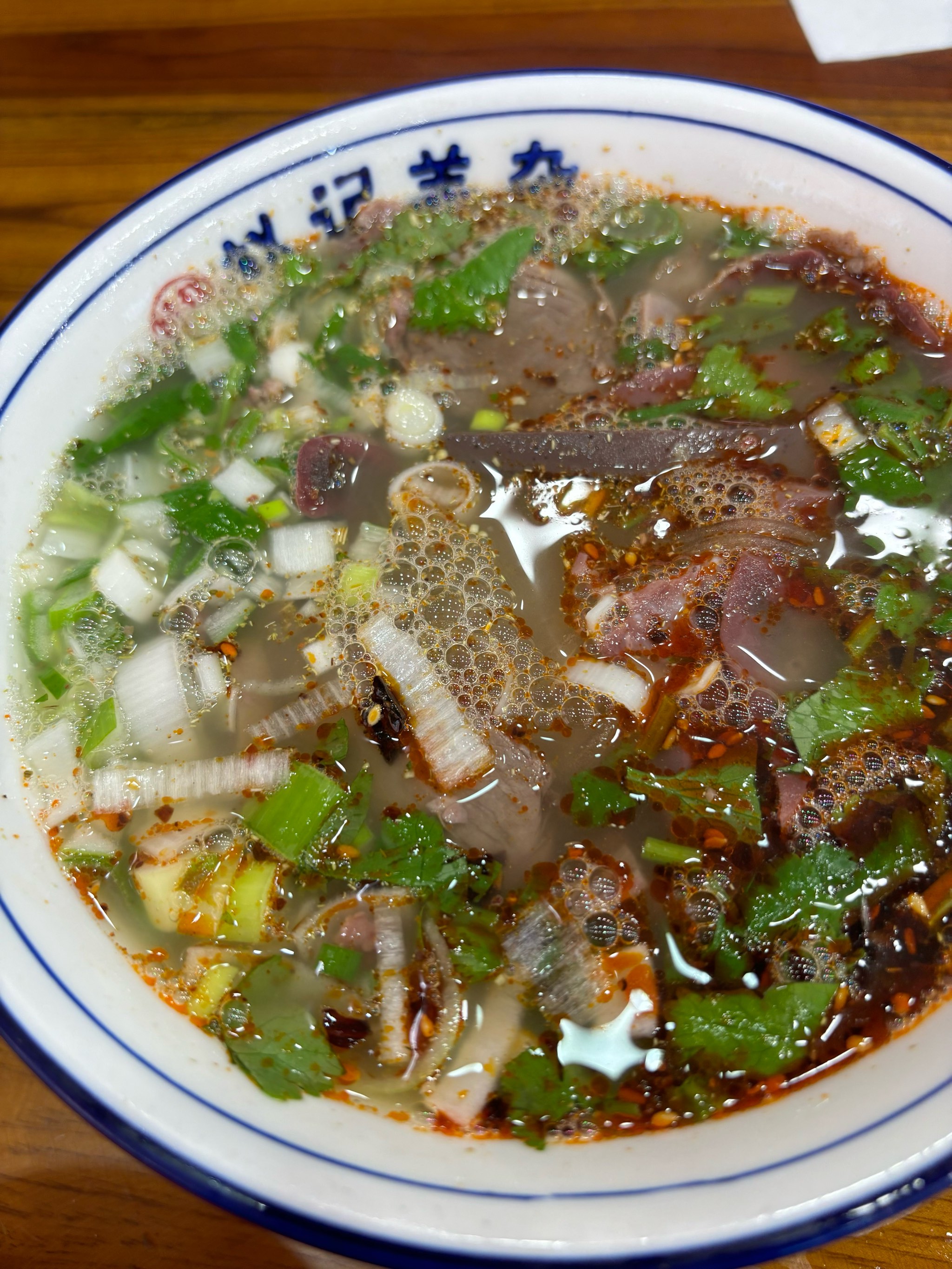 热乎羊肉汤