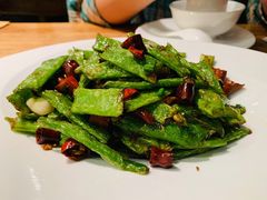 干煸芸豆-茅庐毛血旺(烟台大悦城店)