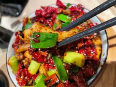 宫爆板筋-山石榴·贵州菜(丰盛里店)