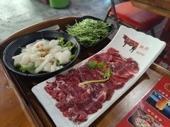 现切牛肉-捞围鲜·港式打边炉(海阳路店)