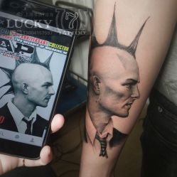-幸运7纹身刺青Lucky7tattoo
