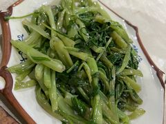 蒜蓉炒通菜-标记美食新鲜猪杂(兴南大道店)