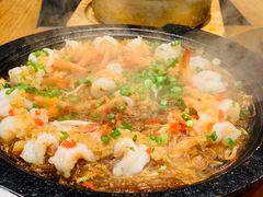 石锅生焖虾-鸡毛店·川菜(双楠店)