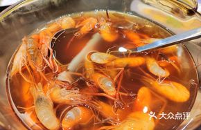 Soy Sauce Boiled River Shrimp Soup