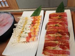 -明洞阿姨·韩式酱蟹烤肉·创意料理(三元桥店)