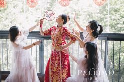 点击看大图 -派丽莫Pellimo原创设计婚纱品牌