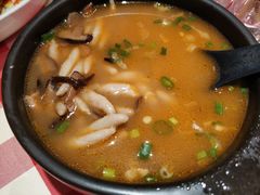 蘑菇汤莜面鱼鱼-西贝莜面村(东莞壹号广场店)