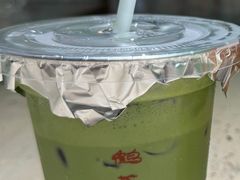 生抹茶干酪拿铁-鹤茶野所(上海首店)