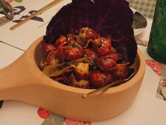 甜阿姨烧虾尾-甜阿姨·天台花园私房菜(万松园店)