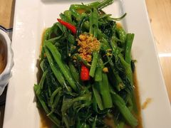 秘制虾酱炒空心菜-帕蓝·暹罗料理(曲阳店)