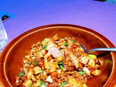 白椒炒鸡胗-湘西土菜(望京店)