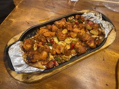 料理烤老味道鸡块-老东镇啤酒屋海鲜加工·蒸汽海鲜·海鲜烧烤(台东店)