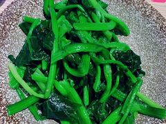 炝炒孜然菠菜-大巴扎的姑娘(荣盛时代广场店)