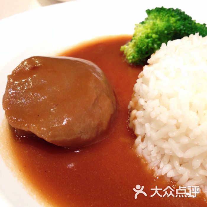 鲍汁百灵菇扣饭