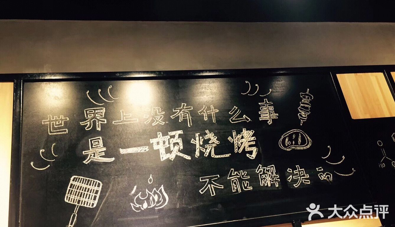 想吃招牌麻辣燙,烤雞架,於是搜了這家烤串店