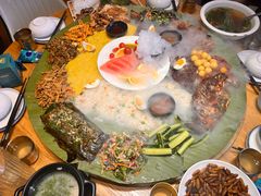 -金塔傣乡·德宏傣味·手抓饭·孔雀宴·云南民族特色菜(金瓦路店)