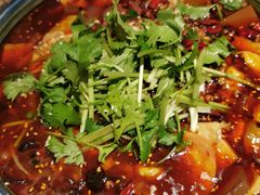 海鲜毛血旺-绿茶餐厅(财富购物中心店)