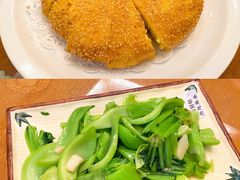 芝麻黄金大饼-快活林食家