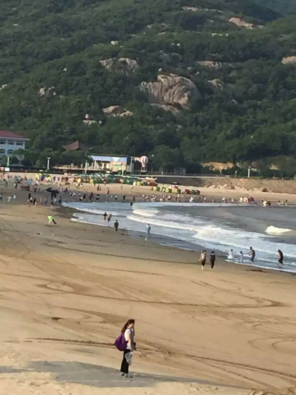 象山松兰山黄金海岸沙滩