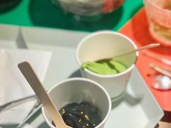 茉莉花冰淇淋-茶是一枝花泡茶店
