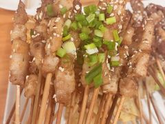 烤羔羊肉串-木屋烧烤(万德庄店)