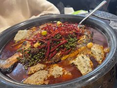 -探鱼·鲜青椒爽麻烤鱼(银泰城店)