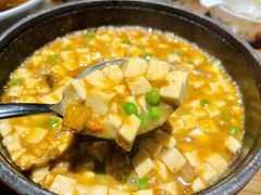 蟹粉石锅豆腐-老头儿油爆虾(金鹰世界店)