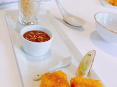 京葱鳕鱼拼肉沫响铃-宝丽轩中餐厅BAOLIXUAN