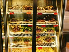 自助取餐区-拈签一笑黄牛肉辣卤串串