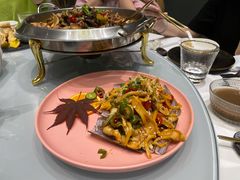 惊雷笋拌蛏子王-甜阿姨·天台花园私房菜(万松园店)