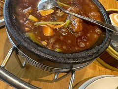 石锅自磨黑豆腐-粤仔湾砂锅粥(广益哥伦布店)