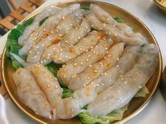 脆卜卜虾肠-八乔煎肉馆·丹东特色煎锅(梅林店)