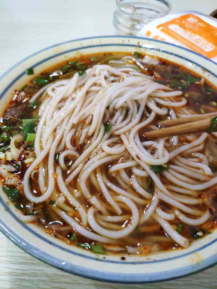 花溪牛肉米线-"文庙新天地万花楼这家贵州花溪牛肉米线应该.